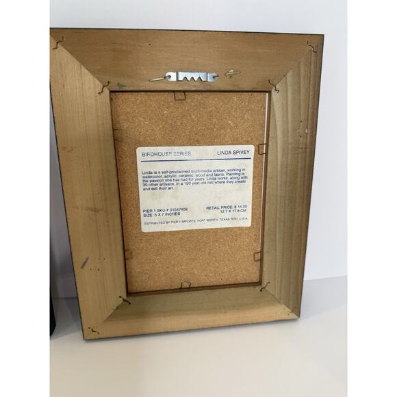 Linda Spivey Birdhouse Series Framed Prints Set of 2 Rustic Country Wall Decor - Picture 10 of 11